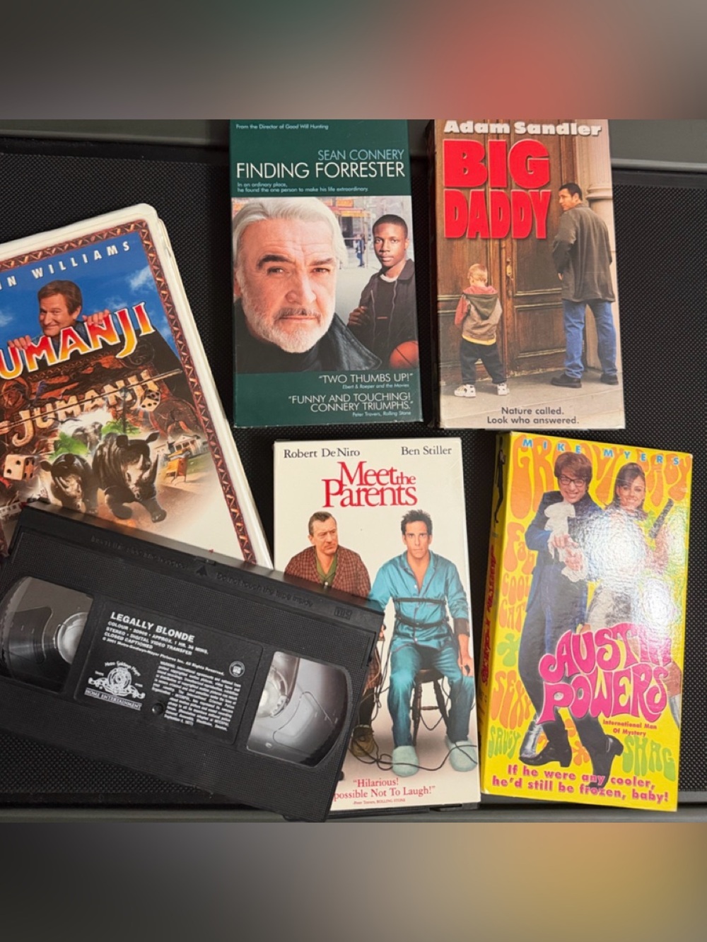 Vintage Classics PG13 rated VHS Miscellaneous movies- Set of 6 Misc - used
